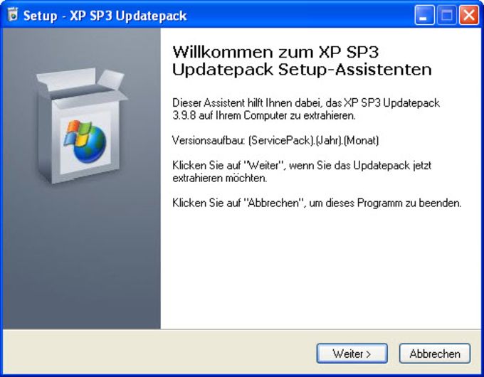 windows xp update pack